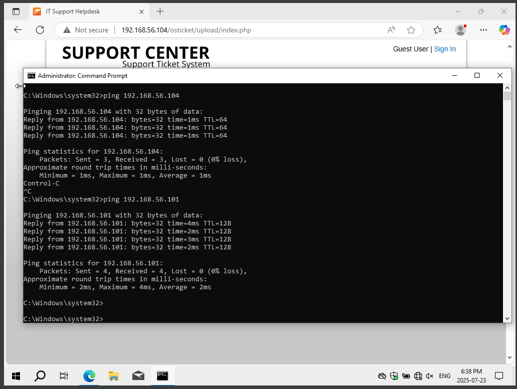 Ping Test 1